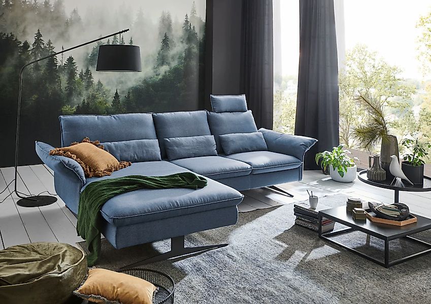 3C Carina Ecksofa »Haya modernes Funktionssofa, Tonnentaschen-Federkern, L- günstig online kaufen