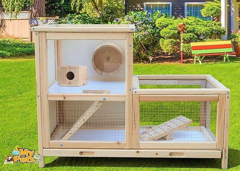 BruKa Kleintierkäfig SMARTY Nagerkäfig Hamsterkäfig Stall Meerschweinchen K günstig online kaufen