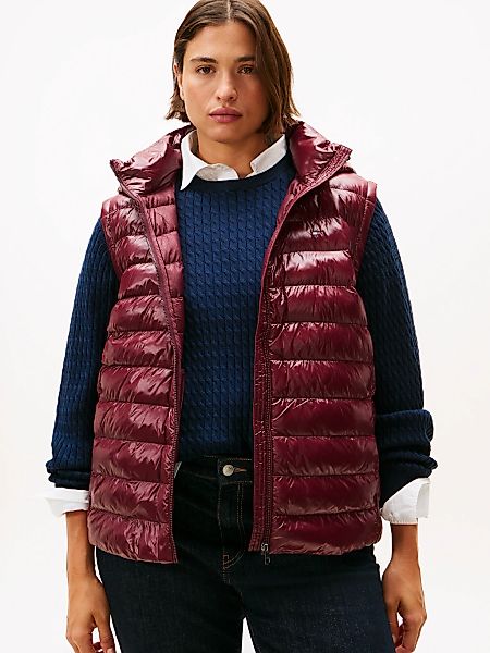 Tommy Hilfiger Curve Steppweste "CRV LW PADDED SLIM VEST", in großen Größen günstig online kaufen