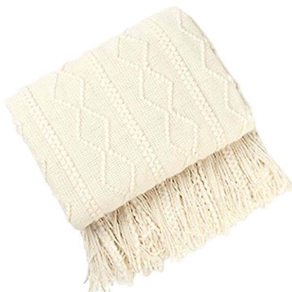 Wohndecke Wohndecke Boho Decke Weich Strick günstig online kaufen