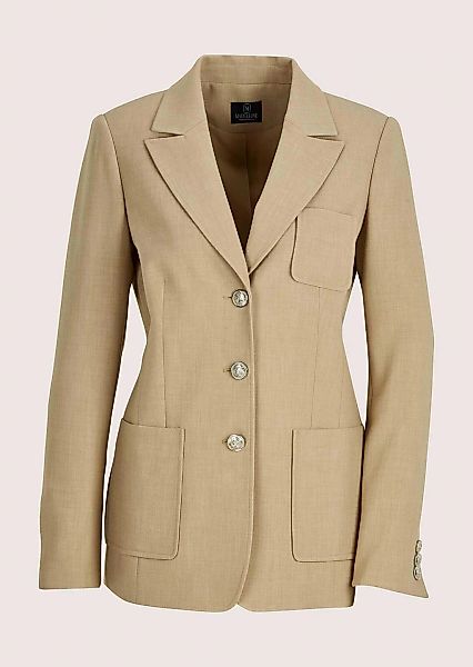 MADELEINE Jackenblazer "Blazer Stilvoller Einreiher mit Reverskragen" Edle günstig online kaufen