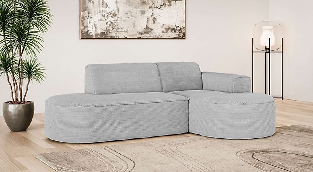 OTTO home Ecksofa »ADELLA Design-Sofa mit Recamiere rechts/links, 248/159/7 günstig online kaufen