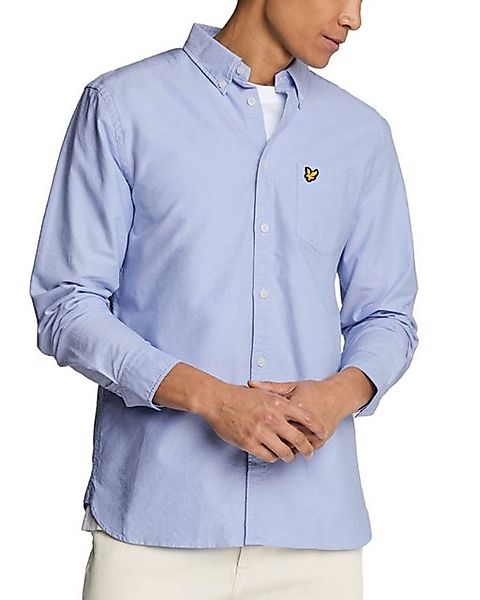 Lyle & Scott Langarmhemd Herren, 100% Baumwolle, Mit Button Down Kragen günstig online kaufen