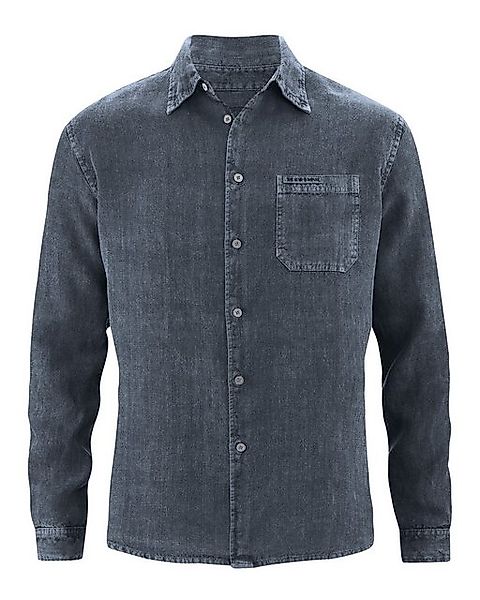 HempAge Langarmhemd Lässiges 100% Hanf Hemd günstig online kaufen