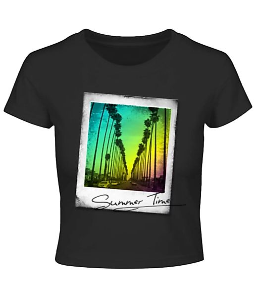 Summer Time · Crop T-Shirt günstig online kaufen