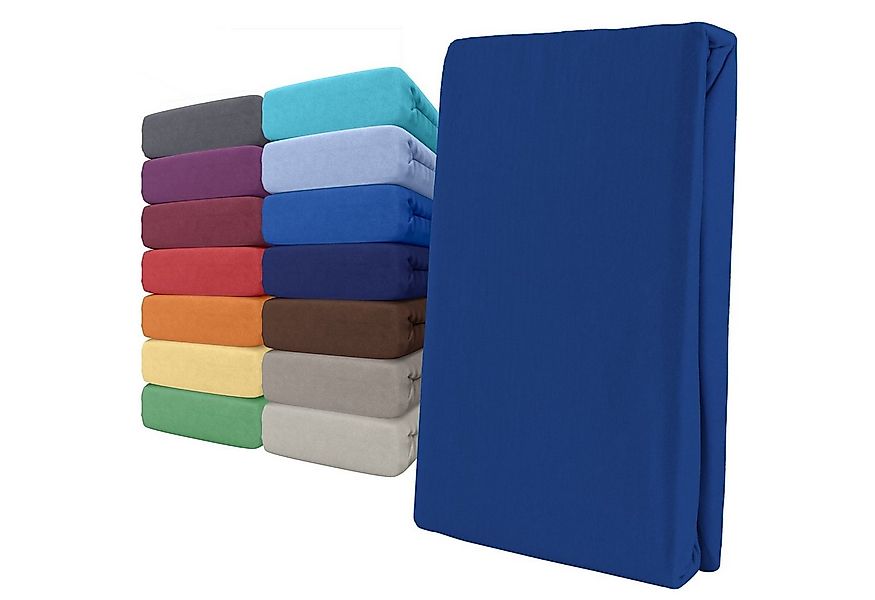 Leonado Vicenti Spannbettlaken Baumwolle Bettlaken auch für Boxspringbetten günstig online kaufen