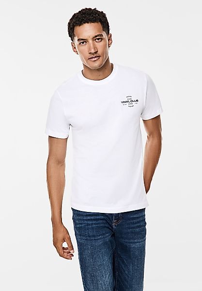 STREET ONE MEN T-Shirt, aus reiner Baumwolle günstig online kaufen