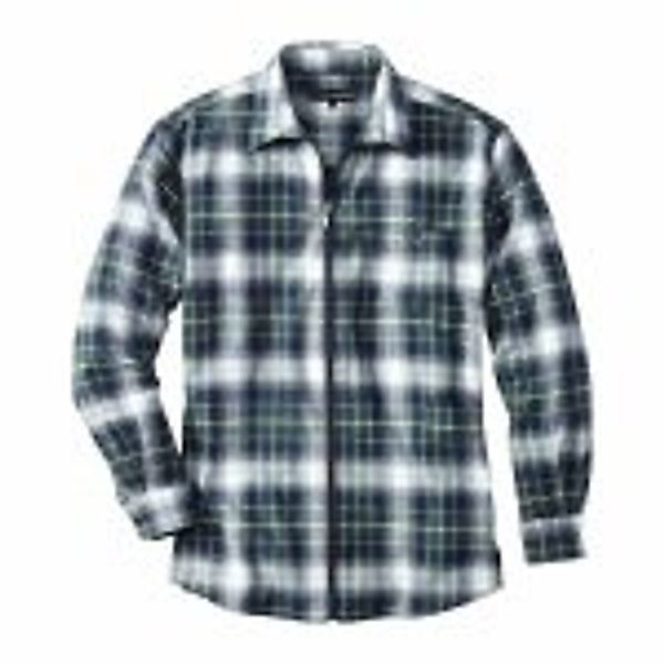 Flanellhemd mit Reißverschluss günstig online kaufen