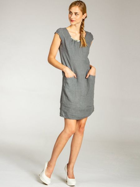 Caspar Sommerkleid SKL018 knielanges Damen Sommer günstig online kaufen