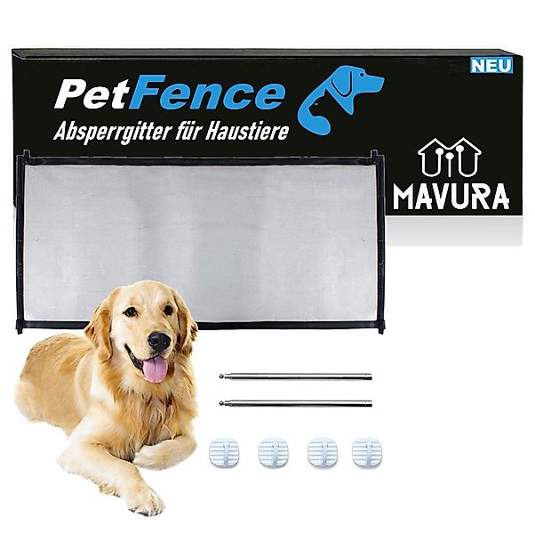 MAVURA Türschutzgitter PetFence Absperrgitter Treppenschutzgitter für günstig online kaufen