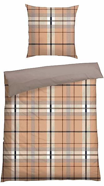 Schiesser Wendebettwäsche "Lenni aus weicher Baumwolle im klassischen Karo" günstig online kaufen