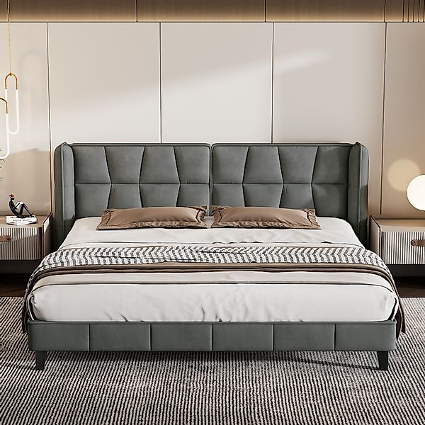 STILVORA Polsterbett 180×200 Jugentbett Bettgestell mit günstig online kaufen