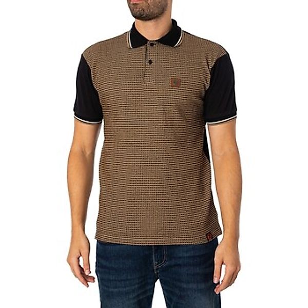 Trojan  Poloshirt Poloshirt mit Birdseye-Jacquard-Einsatz günstig online kaufen