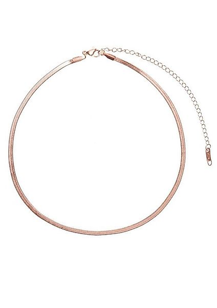 Hey Happiness Choker Kurze Schlange Kette, vergoldet, Edelstahl Damen Halsk günstig online kaufen