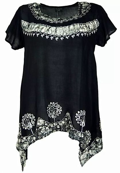 Guru-Shop T-Shirt Longtop XXL, bestickte BohoTunika Hippie chic -.. Ethno S günstig online kaufen