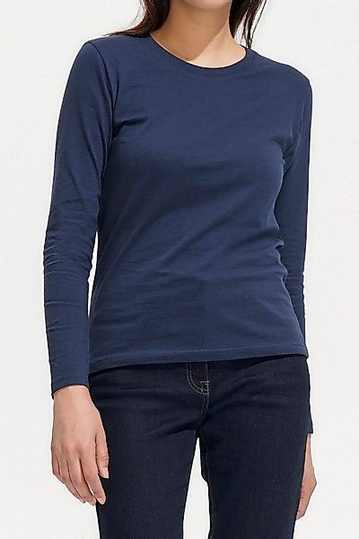 SOLS Langarmshirt 1er/2er Pack Damen Langarm-Shirt für Frauen Gr. S bis XXL günstig online kaufen