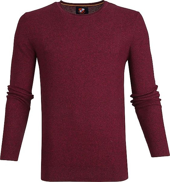 Suitable Baumwolle Pullover Hong Dunkelrot - Größe XXL günstig online kaufen