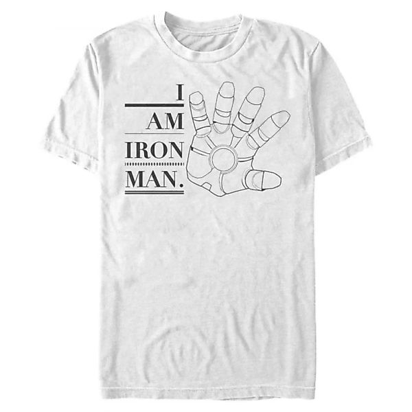 Marvel - Avengers - Iron Man Iron Hand - Männer T-Shirt günstig online kaufen