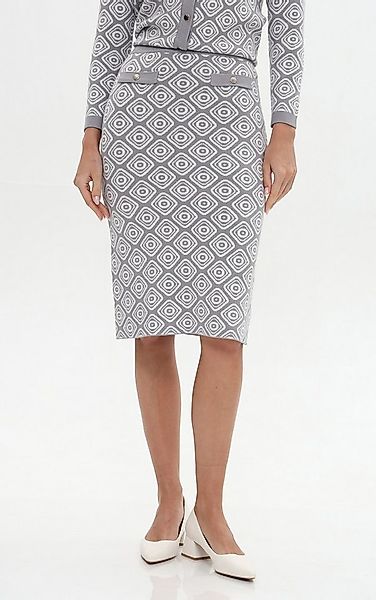 Passioni Midirock mit geometrischem Muster günstig online kaufen