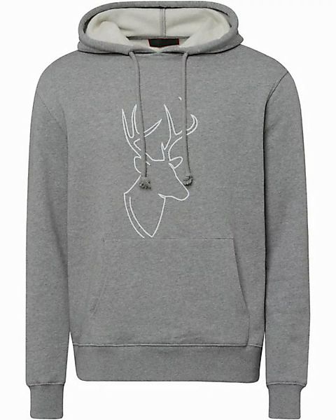 Reitmayer Sweatshirt Sweathoodie mit Hirschdruck günstig online kaufen