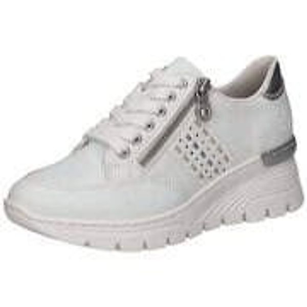Rieker Wedgesneaker mit seitlichen Flechtdurchzügen, Freizeitschuh, günstig online kaufen