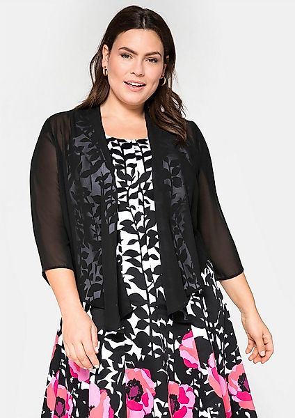 Sheego Blusenblazer Bolero 3/4-Arm günstig online kaufen