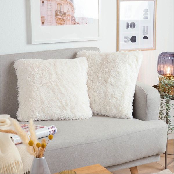 Blumtal Kissenbezug Kunstfell Kissen mit stabilem günstig online kaufen