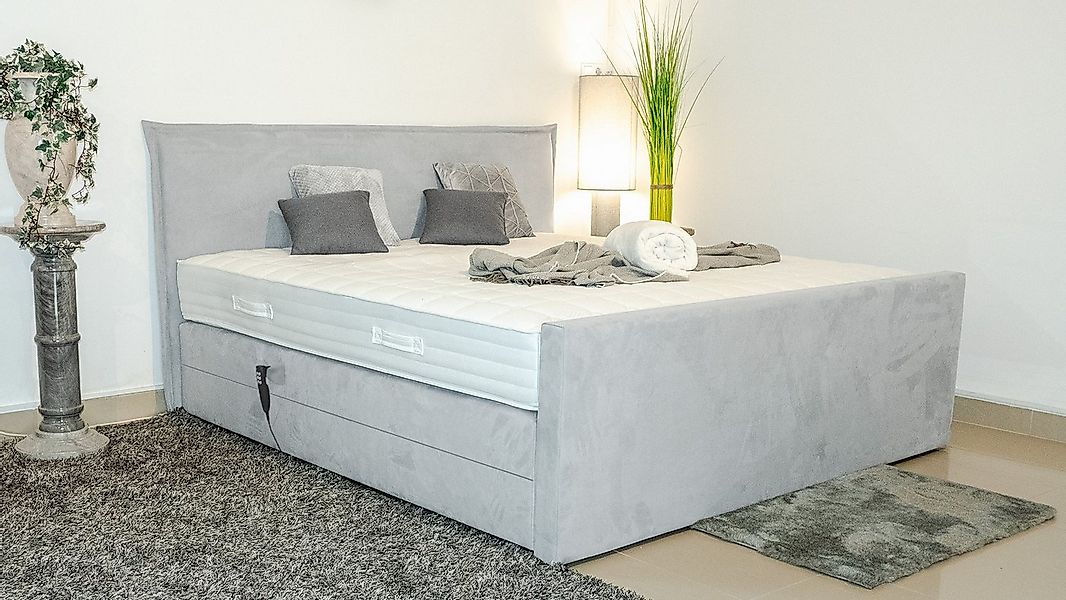 PAARA Boxspringbett Madrid elektrische verstellung mit Motor, mit einzigart günstig online kaufen