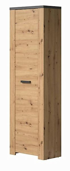 Furn.Design Garderobenschrank Follow (Garderobe in Artisan Eiche mit grau, günstig online kaufen