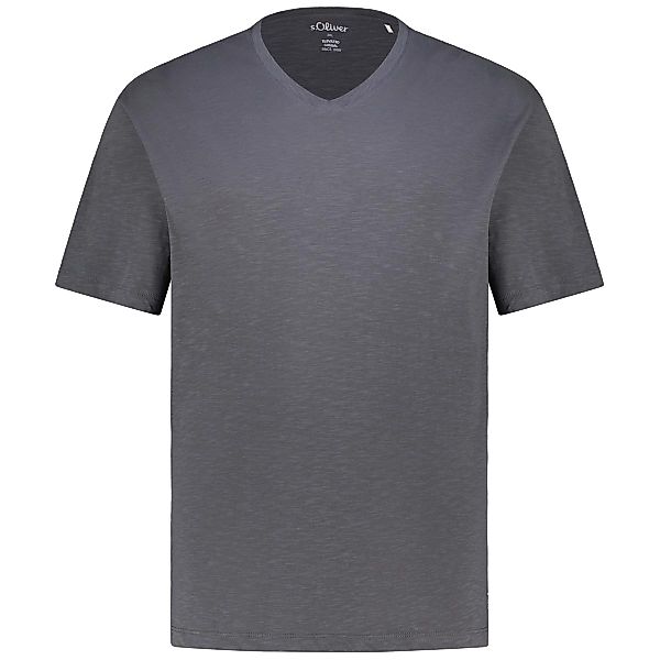 s.Oliver Basic-T-Shirt Farbe dunkelgrau Größe: 6XL günstig online kaufen