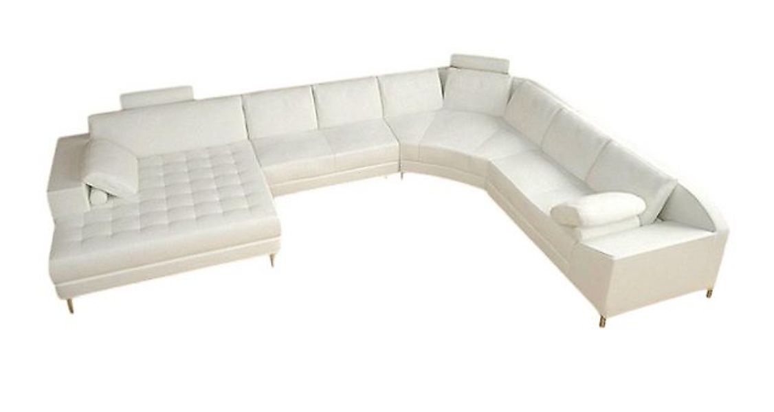 Xlmoebel Ecksofa Modernes Ledersofa mit USB-Anschluss in Eckform, 1 Teile, günstig online kaufen