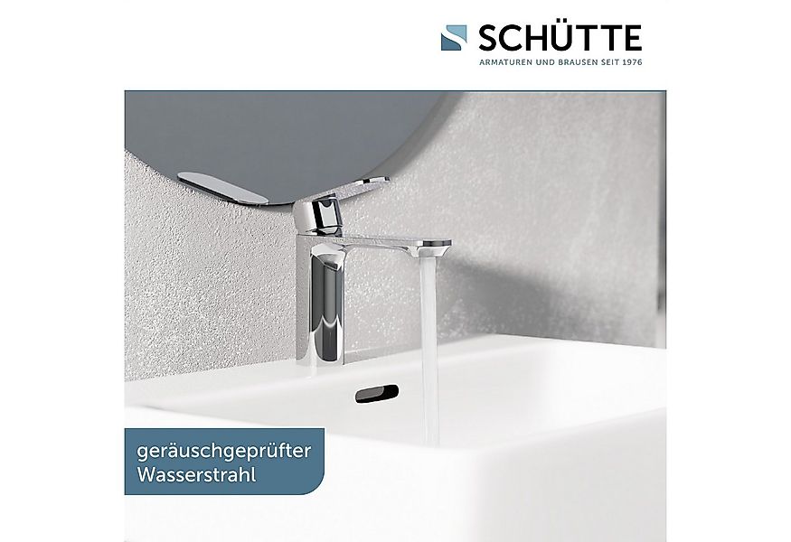 Schütte Waschtischarmatur MONTANA Wasserhahn Ablaufgarnitur Exzenter Energi günstig online kaufen