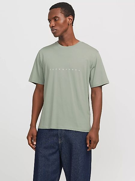 Jack & Jones Rundhalsshirt "JJESTAR mit Pigmentprint und Baumwollgefühl", m günstig online kaufen
