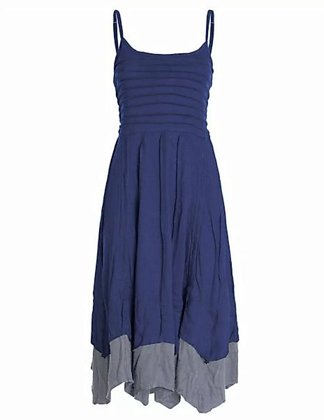 Vishes Sommerkleid Damen Sommer-Kleid längen-verstellbar Spagettiträger-Kle günstig online kaufen