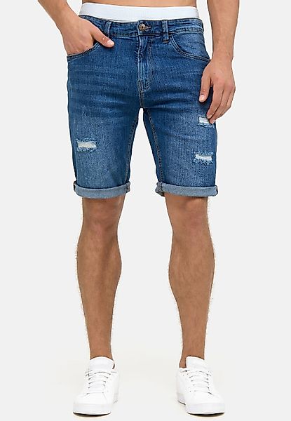 Indicode Jeansshorts Caden mit 5 Taschen, günstig online kaufen