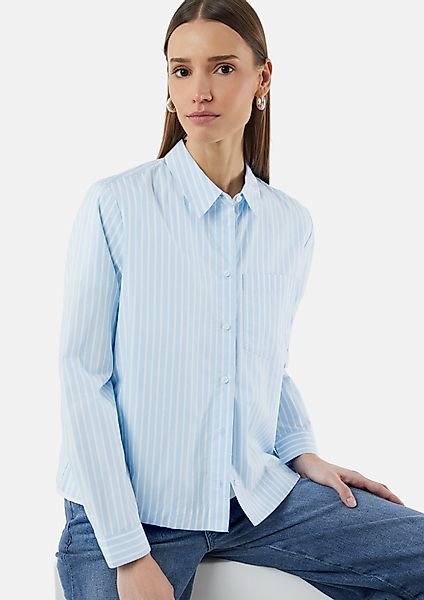 comma casual identity Langarmbluse Streifenbluse mit günstig online kaufen