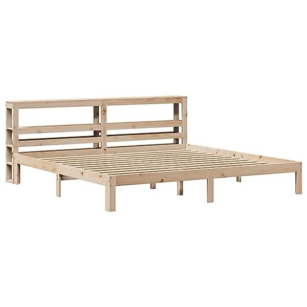 vidaXL Bettgestell mit Kopfteil Ohne Matratze 200x200 cm 3306055 günstig online kaufen