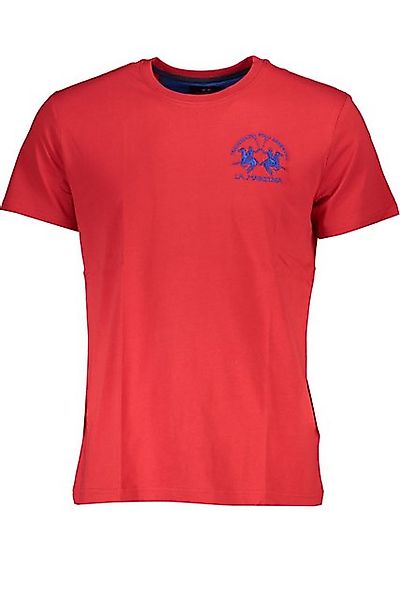 La Martina T-Shirt Herren T-Shirt Rot – Kurzarm, Regular Fit günstig online kaufen