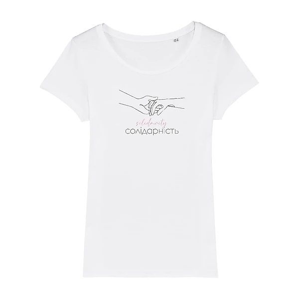 Solidarity Hands Shirt White (By Tranquillo®) günstig online kaufen