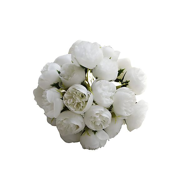 Kunstblumenstrauß Blumenstrauß Kunstrosen Pfingstrosen Blumenstrauß Bündel günstig online kaufen