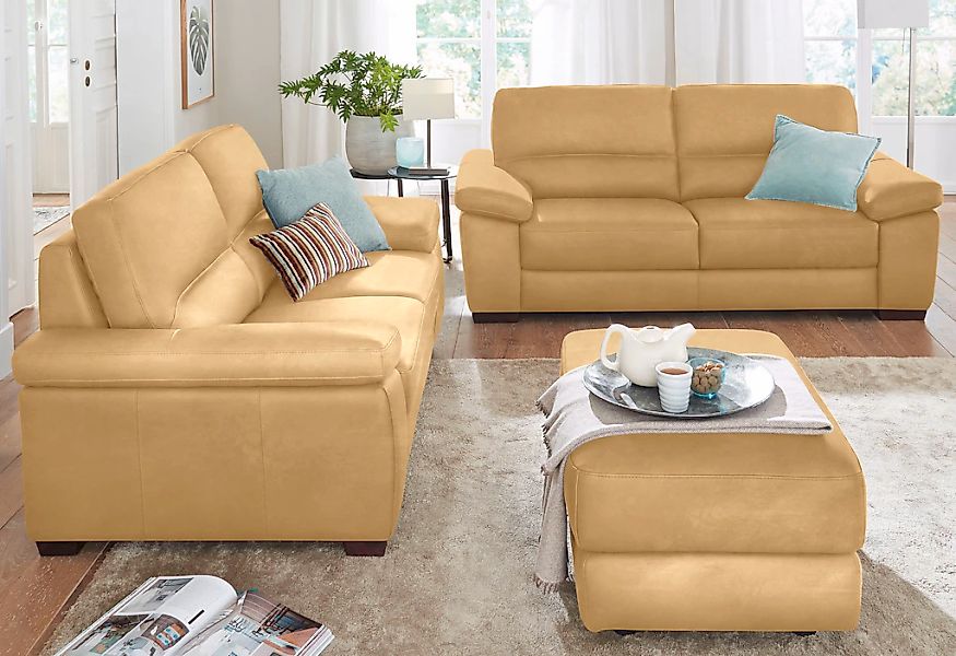 CALIA ITALIA Polstergarnitur "Gaia, hochwertige Garnitur aus 2-Sitzer & 3-S günstig online kaufen