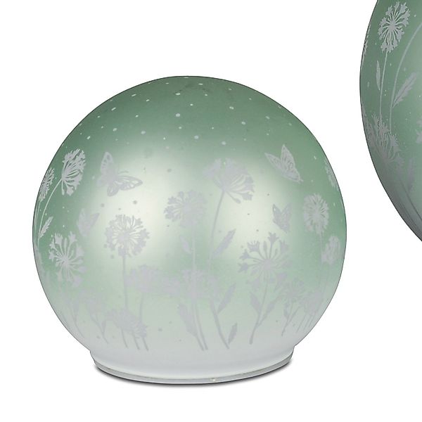 formano Kugelleuchte Blumenwiese, mit Timerfunktion, Grün, günstig online kaufen