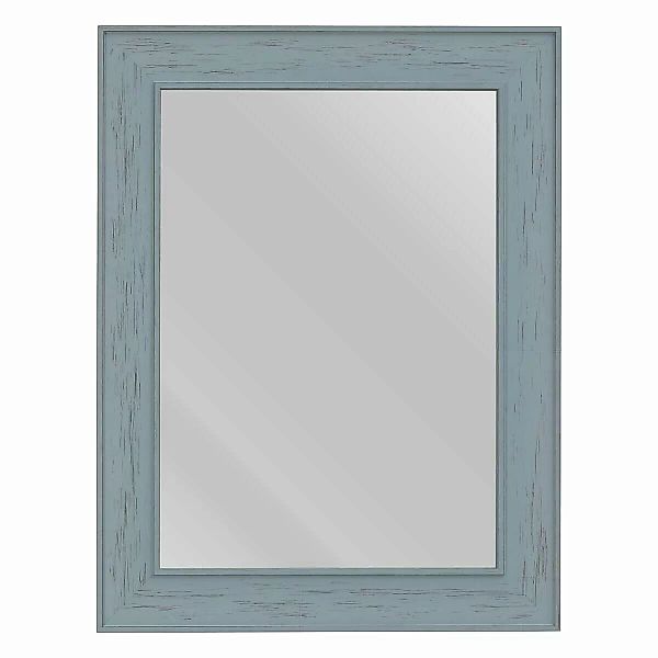 Wandspiegel 66 X 2 X 86 Cm Blau Holz günstig online kaufen
