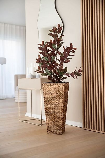 VIVANNO Pflanzkübel Wasserhyazinthe ASIA Säule - Natur Geflochten (1 St), 2 günstig online kaufen