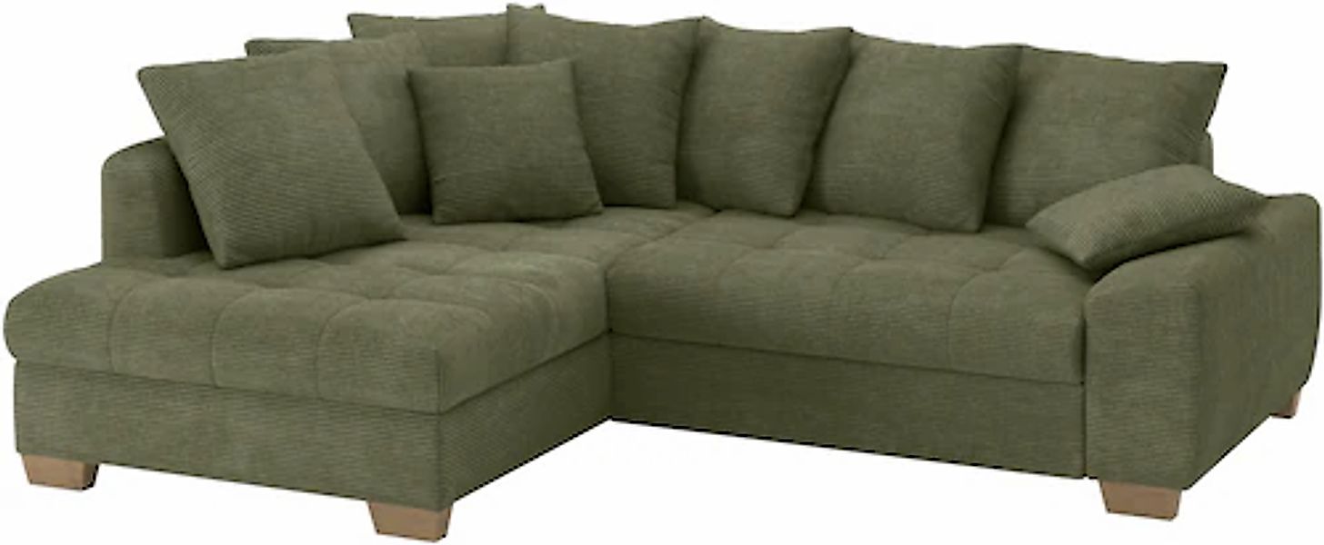Mr. Couch Ecksofa »Nikita II, L-Form«, Wahlweise mit Bettfunktion, Bettkast günstig online kaufen
