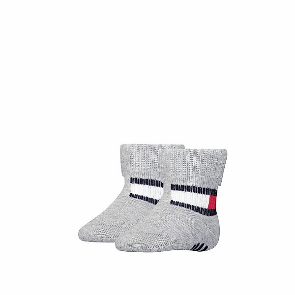 Tommy Hilfiger Socken "TH BABY SOCK FLAG SOCK" 2 Paar, mit Antirutsch-Noppe günstig online kaufen