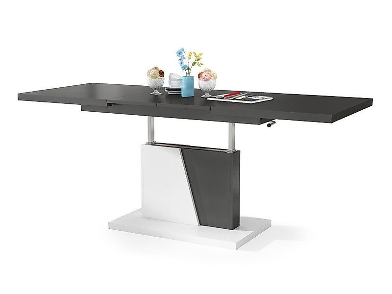 Mazzoni Couchtisch Grand Noir Anthrazit Grau günstig online kaufen