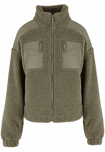 URBAN CLASSICS Winterjacke "Urban Classics Damen Ladies Sherpa Mix Jacket" günstig online kaufen