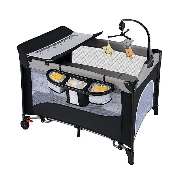 COSTWAY Beistellbett, 5 in 1 Babybett, günstig online kaufen