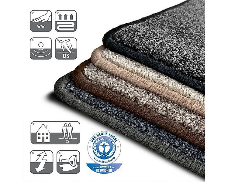 Karat Veloursteppich Toulon, Teppichläufer in vielen Größen, Teppich in vie günstig online kaufen